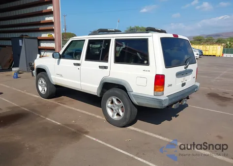 2000 Jeep Cherokee Sport из США, поврежденный, VIN 1J4FF48S8YL212817